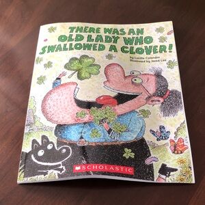 Scholastic Green and Black Children's Book